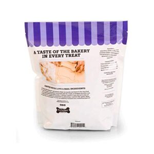 Three Dog Bakery Crunchy Itty Bitty Bones Baked Dog Treats, Cheese, 32 oz