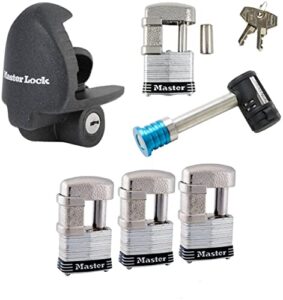 master lock - 6 trailer locks keyed alike 6ka-37937-37