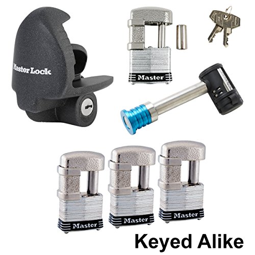 Master Lock - 6 Trailer Locks Keyed Alike 6KA-37937-37