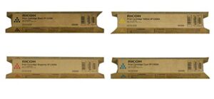 ricoh 821105, 821106, 821107, 821108 4-color toner cartridge set for aficio sp c430dn