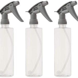 Chemical Guys Acc_121.16HD3 Acc_121.16HD-3PK Chemical Resistant Heavy Duty Bottle and Sprayer, 16 oz, Pack of 3