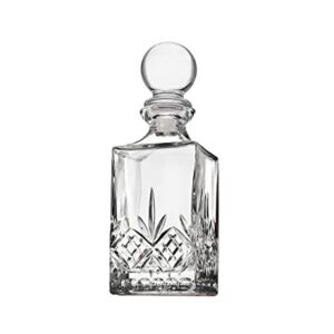 Godinger Mini Whiskey Decanter for Liquor Whisky Vodka or Wine - 10oz, Dublin Collection