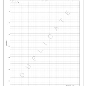 BookFactory Carbonless Student Lab Notebook - 50 Sets of Pages (8.5" X 11") (Duplicator) - Scientific Grid Pages, Durable Translucent Cover, Wire-O Binding (LAB-050-7GW-D (Student))