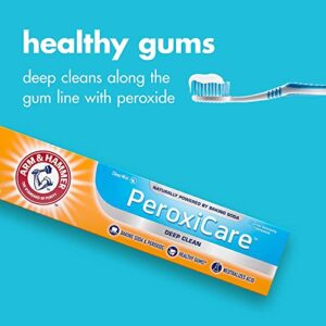 Arm & Hammer PeroxiCare Deep Clean Toothpaste Clean Mint 6 oz (Pack of 3)