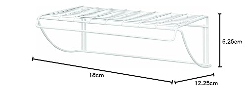 ClosetMaid 8278 18-Inch Wide Laundry Utility Hanger Shelf , White