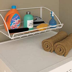 ClosetMaid 8278 18-Inch Wide Laundry Utility Hanger Shelf , White