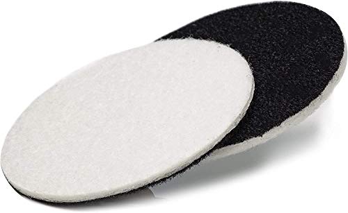 GLASS POLISH 11007 GP-PRO Felt Polishing Pads for Polishing Glass, Plastic, Metal, Marble - Ø 3 inch - Pack of 10