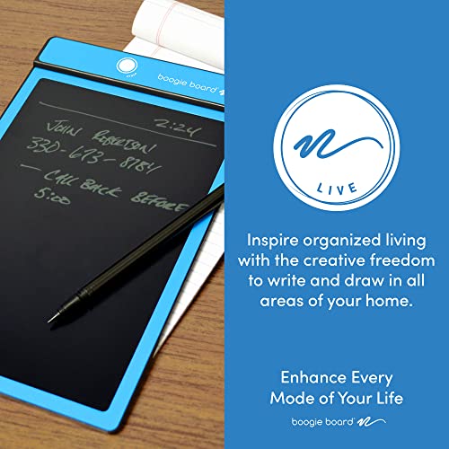 Boogie Board Basics Reusable Writing Pad - Digital Drawing Tablet, LCD Writing Pad with Instant Erase, Includes Stylus Pen