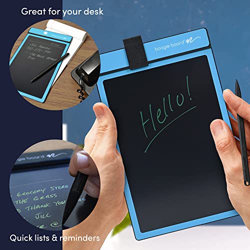 Boogie Board Basics Reusable Writing Pad - Digital Drawing Tablet, LCD Writing Pad with Instant Erase, Includes Stylus Pen