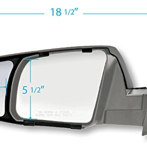 Fit System 81300 Snap-on Black Towing Mirror for Toyota Tundra/Sequoia - Pair