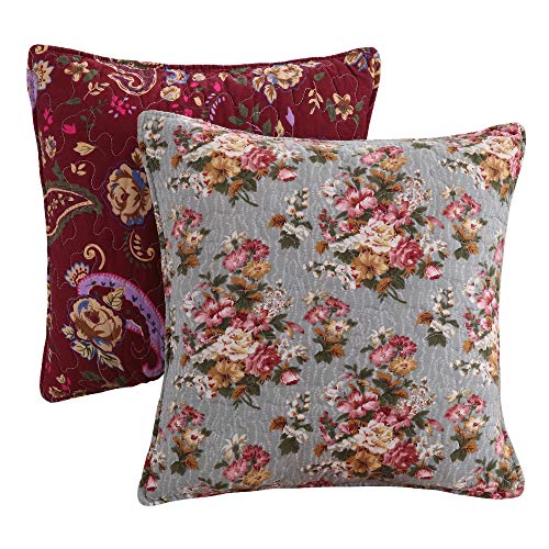 Greenland Antique Chic Dec. Pillow Pair Accessory-Multi, 2 Count (Pack of 1), Multicolor