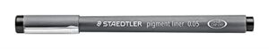 staedtler pigment liner, 0.05mm, black ink (308-0.05)