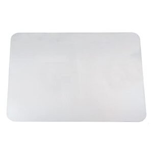 artistic clear antimicrobial desk pad organizer, 20" x 36" | non-skid desk pad protects from nicks, scratches and spills (60-6-0m)