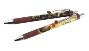 the hobbit movie bilbo baggins cast 2 gel pens set