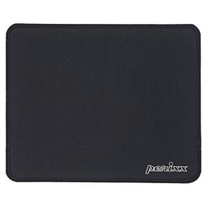 perixx dx-1000xl waterproof gaming mouse pad with stitched edge - non-slip rubber base design for laptop or desktop computer - xl size 15.75 x 12.6 x 0.12 inches, black