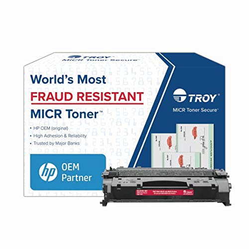 TROY 02-81551-001 High Yield MICR Toner Secure Cartridge (6,800 Yield)