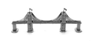 fascinations metal earth brooklyn bridge 3d metal model kit