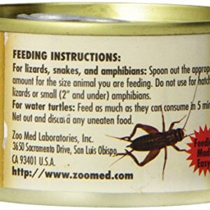 Zoo Med Laboratories SZMZM41 Can O Crickets Pet Food, 1.2-Ounce