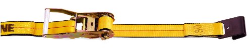 Kinedyne (572720) 2" x 27' Cargo Ratchet Strap with Flat Hook and Long/Wide Handle Ratchet