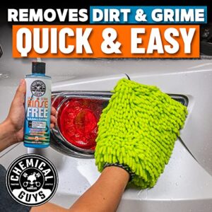 Chemical Guys CWS88816 Rinse-Free Car Wash & Shine Rinseless Soap (Use with Bucket), Safe for Cars, Trucks, SUVs, Motorcycles, RVs & More, 16 fl oz