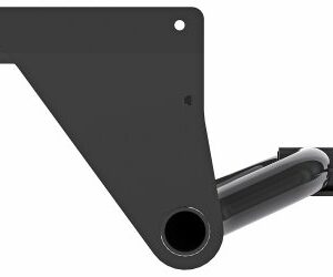 Reese Towpower 44681 Class III Custom-Fit Hitch with 2" Square Receiver opening, includes Hitch Plug Cover , Black