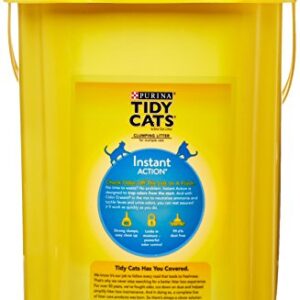 Tidy Cats Purina Instant Action Scoop Pail, 35 lb