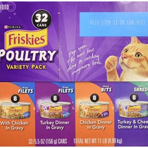 Friskies Purina Poultry Variety Pack, 11 lb