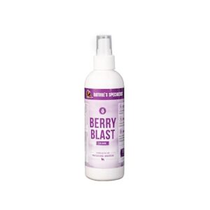 nature's specialties berry blast dog cologne for pets, natural choice for professional groomers, ready to use perfume, made in usa, finishing spray, 8 oz