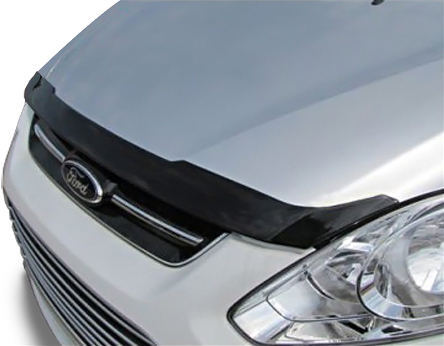 Auto Ventshade [AVS] Aeroskin Hood Protector | 2013 - 2018 d C - Max, Low Profile/Flush - Smoke | 320032