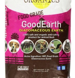 GoodEarth Diatomaceous Earth Supplement for Chicken and Farm Animals,NET WT 2 LBS