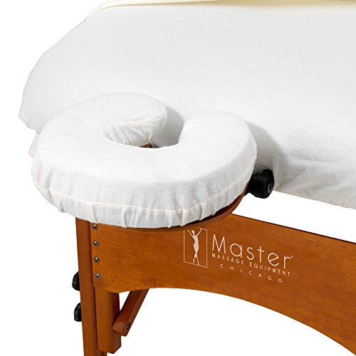 Master Massage 100% Cotton Pillow Covers, 100% all cotton, Machine Washable, Cream