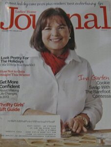 ladies home journal magazine december 2012/january 2013