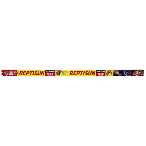 Zoo Med ReptiSun 10.0 T5-HO UVB Fluorescent Lamp, 54 W, 46"