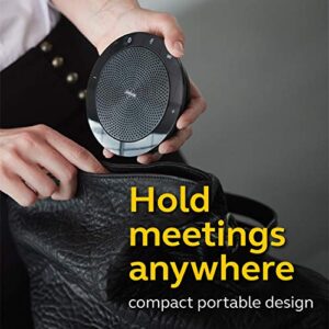 Jabra Speak 510 Wireless Bluetooth Speaker for Softphone and Mobile Phone – Easy Setup, Portable Speaker for Holding Meetings Anywhere with Outstanding Sound Quality