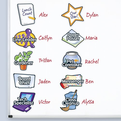 Learning Resources Magnetic Job Labels