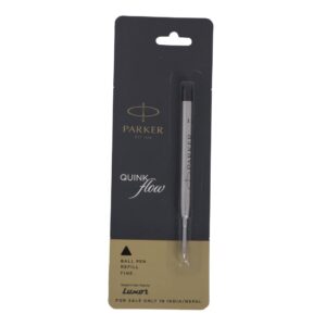 Parker Ball Point Pen Refills, Medium Point, Black Ink