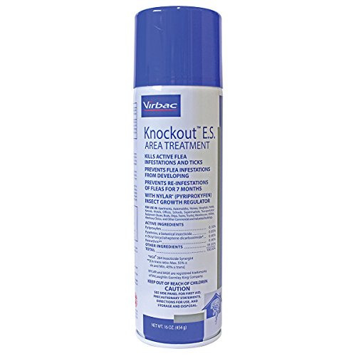 Virbac Knockout E.S. Area Treatment Carpet Spray, 16-Ounce