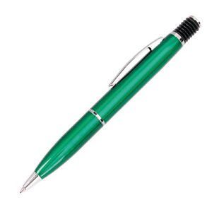 magnetic green click action ballpoint pen