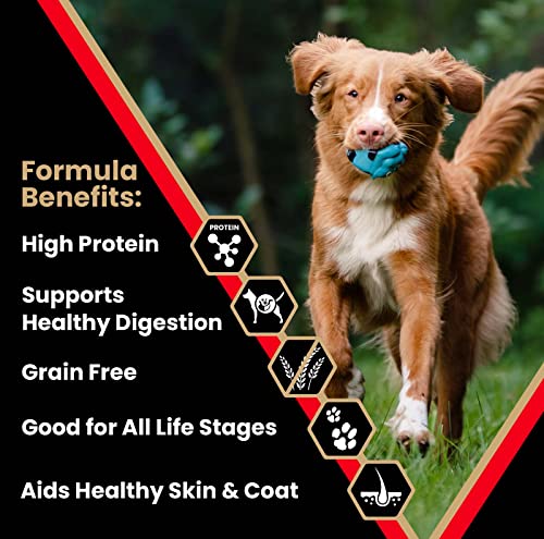 Victor Super Premium Dog Food – Grain Free Active Dog & Puppy – Dry Dog Food with 33% Protein, Gluten Free - for High Energy Dogs, 30lbs