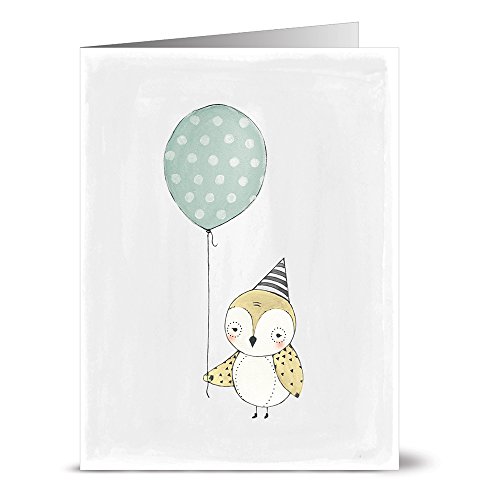 Note Card Cafe Happy Birthday Card Assortment with Gray Envelopes | 36 Pack | Fanciful Birthday Wishes Designs | Blank Inside, Glossy Finish | Bulk Set for Greeting Cards, Occasions, Birthdays