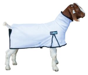 weaver leather livestock procool mesh goat blanket, medium, white