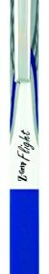 Zebra Pen Z-Grip Flight Retractable Ballpoint Pen, Bold Point, 1.2mm, Blue Ink, 12-Count