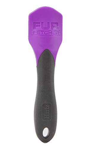 Hartz Groomer's Best Fur Fetcher De-Shedder Cat Brush,Black