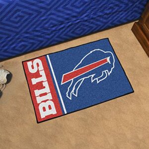 FANMATS 8226 Buffalo Bills Starter Mat Accent Rug - 19in. x 30in. | Sports Fan Home Decor Rug and Tailgating Mat Uniform Design