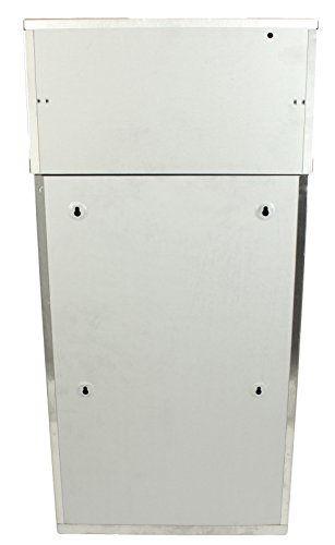 Frost 303-3 NL Waste Receptacle, Metallic