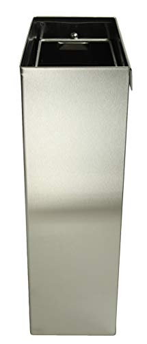 Frost 326 Waste Receptacle, Metallic