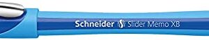 Schneider Slider Memo, Stick, Extrabold, 10 Pack, Blue (STW150203)