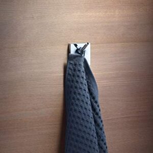 AXOR Hook Premium 2-inch Avantgarde Towel Holder in Chrome, 42737000