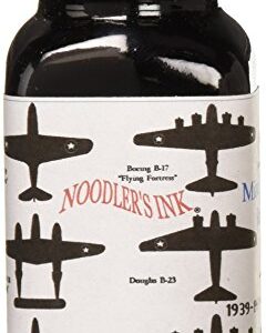 Noodler's Ink Fountain Pen Bottled Ink, 3oz, VMail Midway Blue