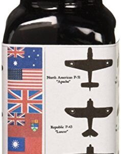 Noodler's Ink Fountain Pen Bottled Ink, 3oz, VMail Midway Blue